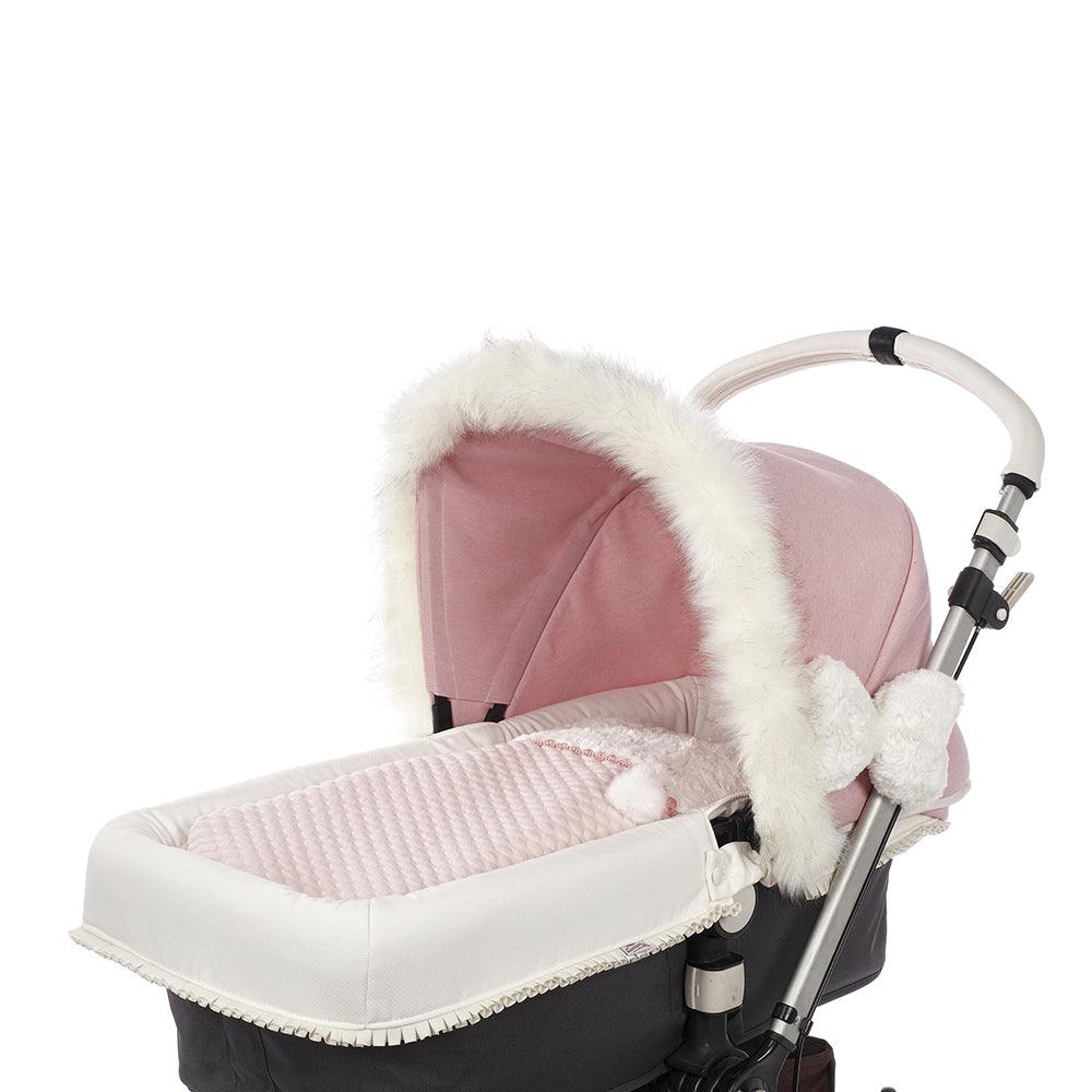 Saco Capazo Bebé Interior A Medida 768 Relieve Rombos Bebiti By Nanetes - Nanetes #